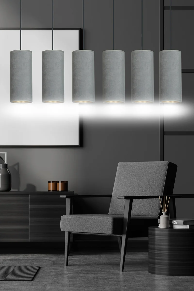 Lustre Moderne Gris