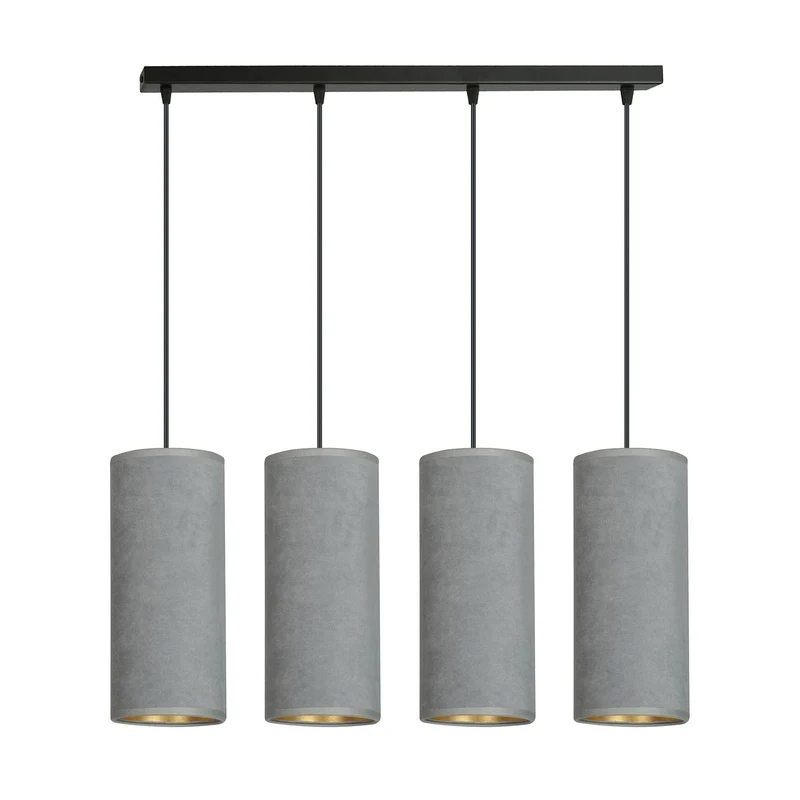 Lustre gris salon