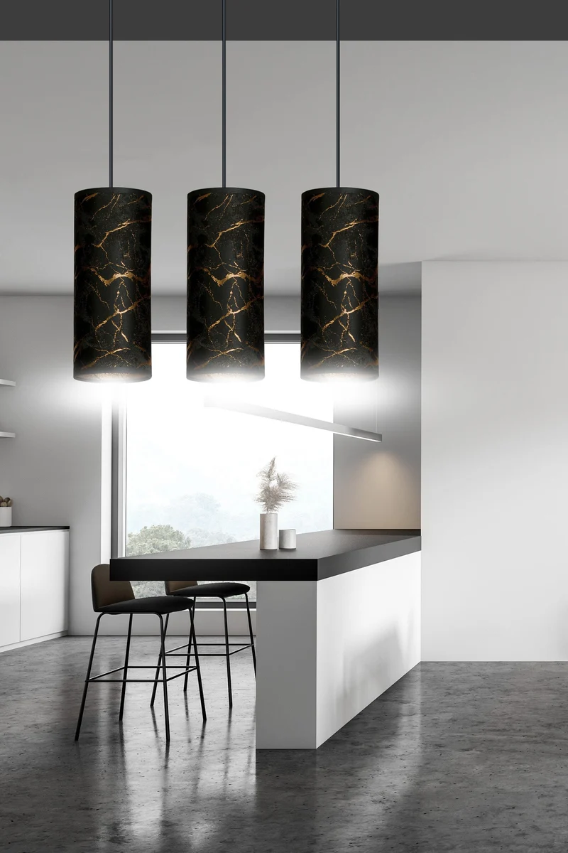 Karli 3 Bl Marbel Black