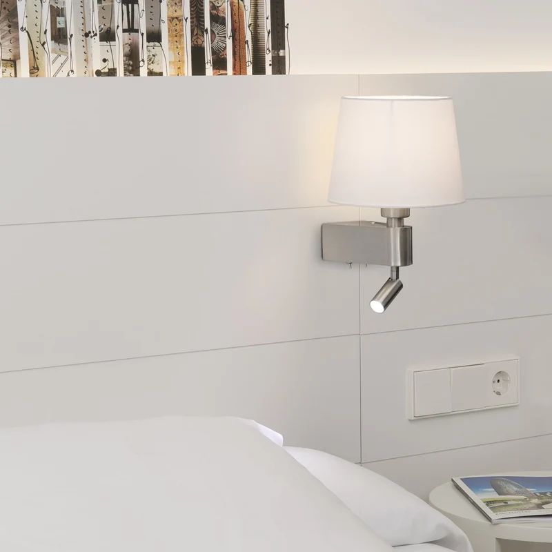 Faro Room Wall Lamp With Reader