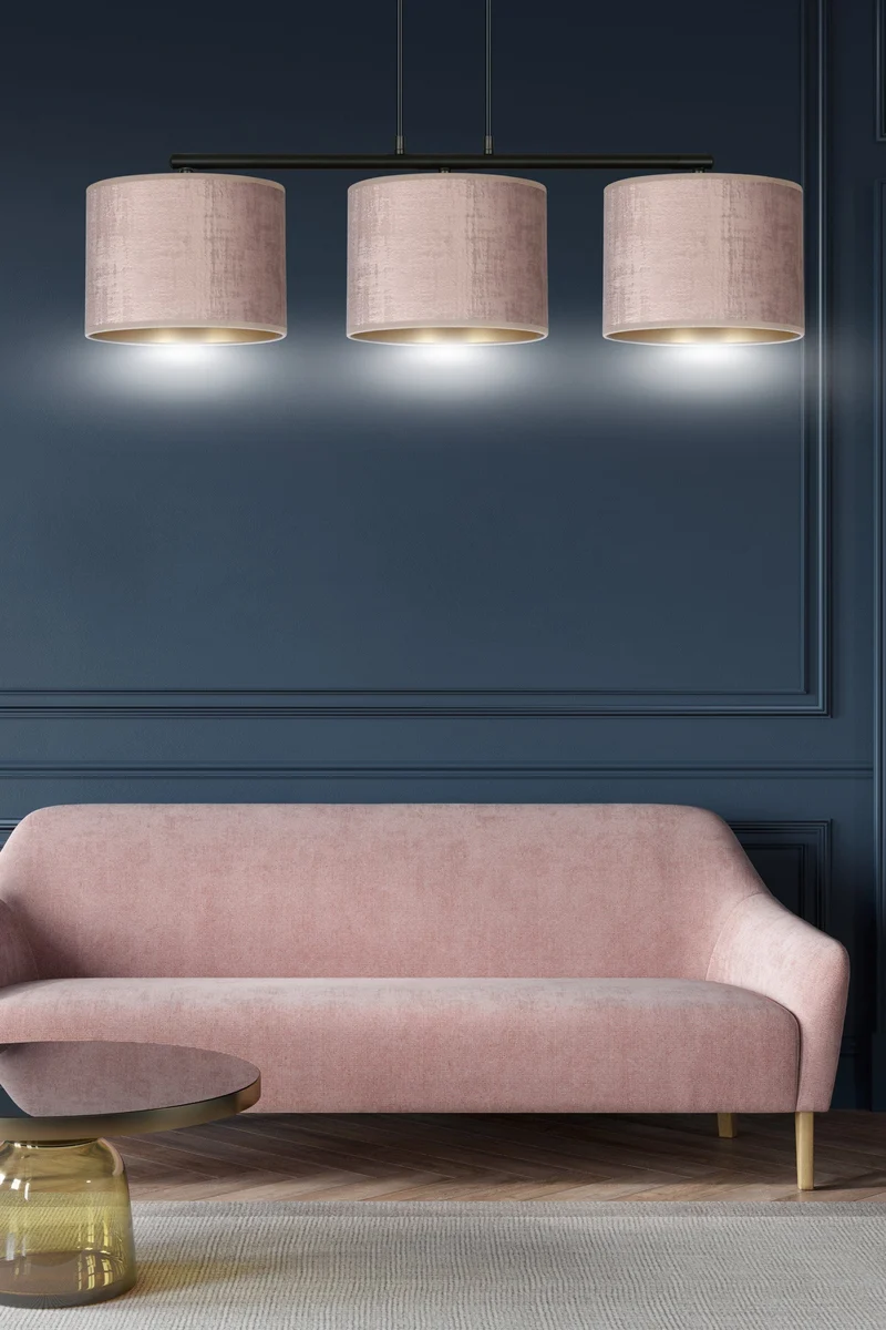 Suspension Luminaire Rose Pale