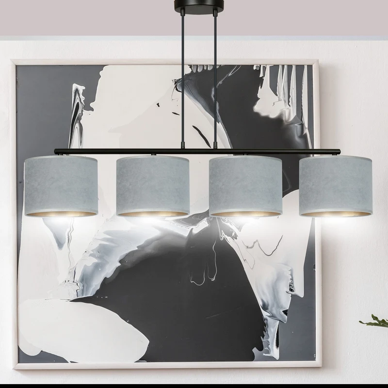 Lustre Gris Moderne