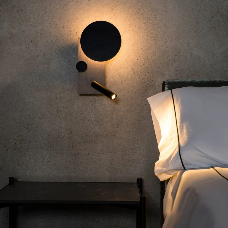Faro Klee Left Wall Lamp With Reader