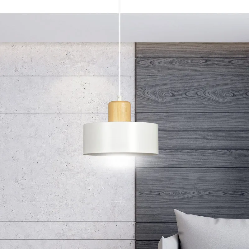 Luminaire Bois Blanc