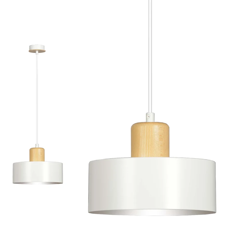 Luminaire Bois Blanc