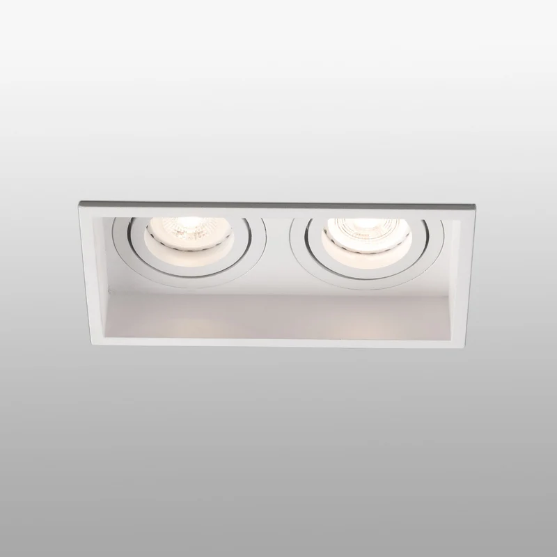 Faro Hyde SQ 2L Orientable Square Recessed Lamp