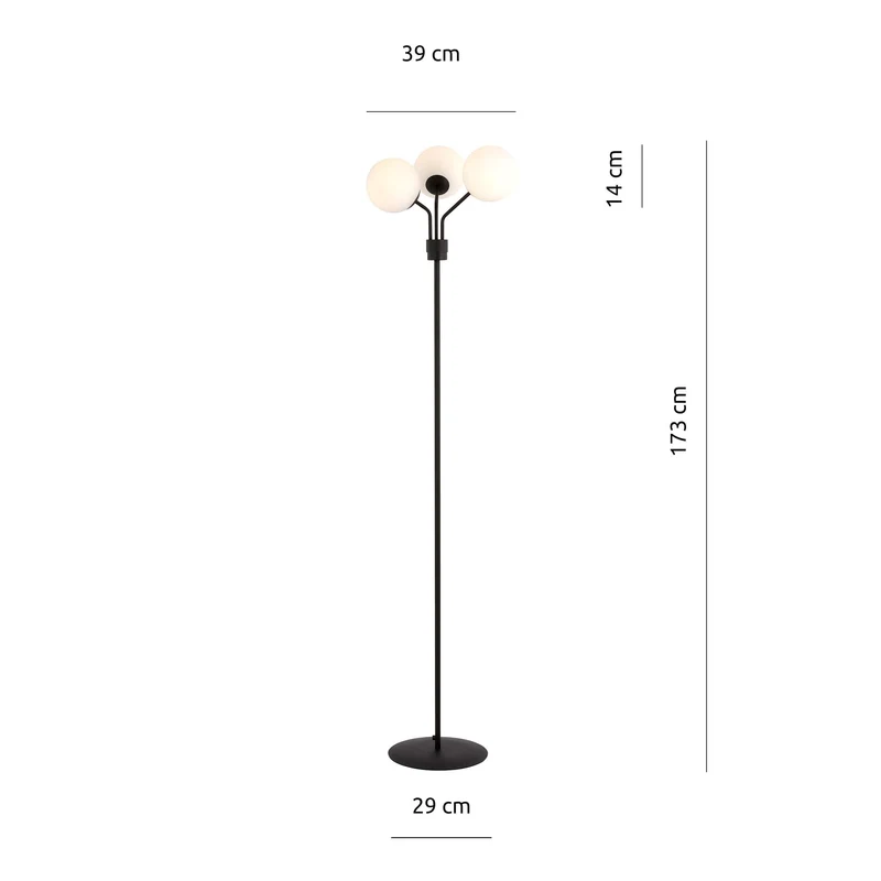 Lampadaire Boule