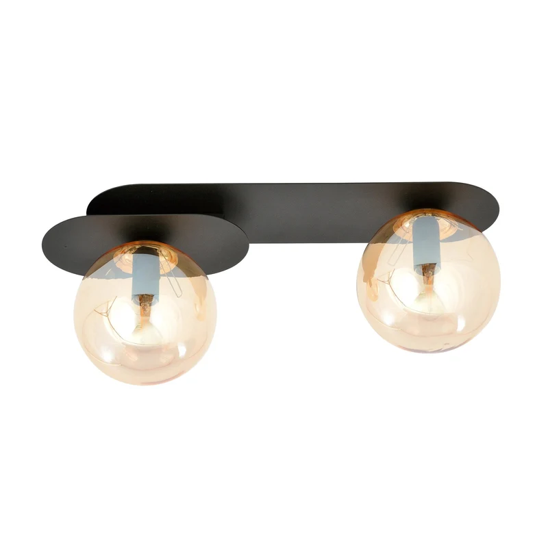 Plafonnier Ancien En Verre