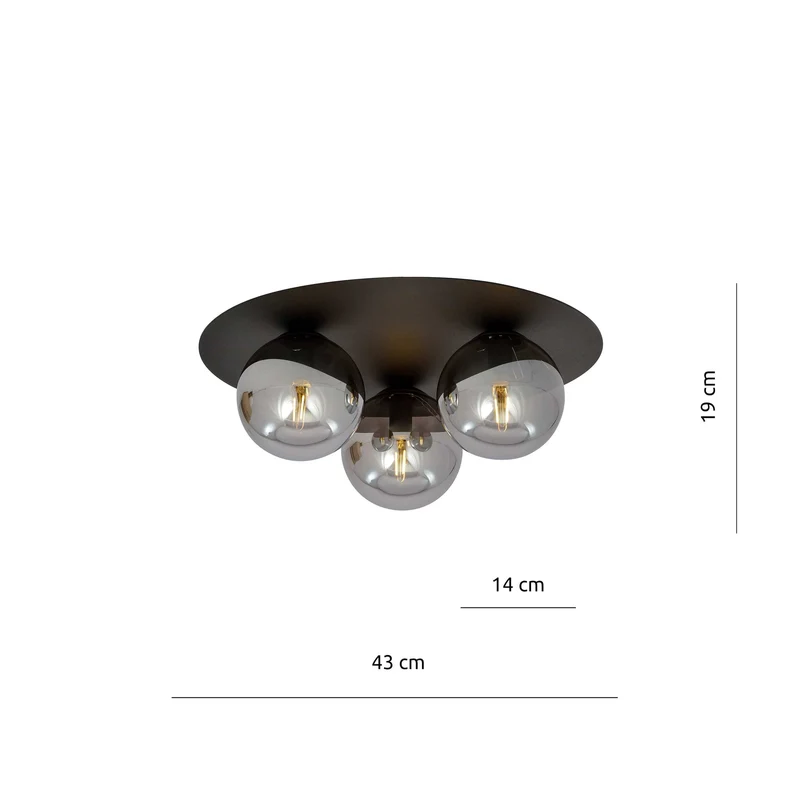 Plafonnier Verre Rond