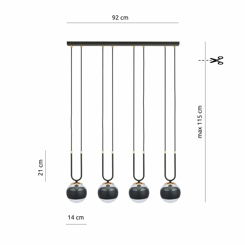 Abat Jour Verre Suspension