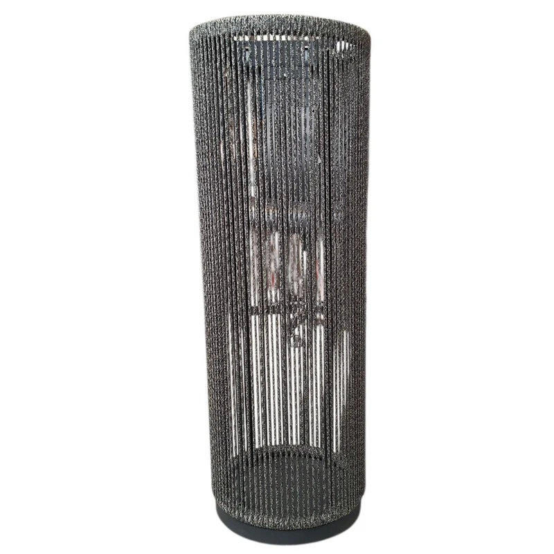 Les Jardins Rop&Strip Solar Lamp (Large / Black) - Second Chance