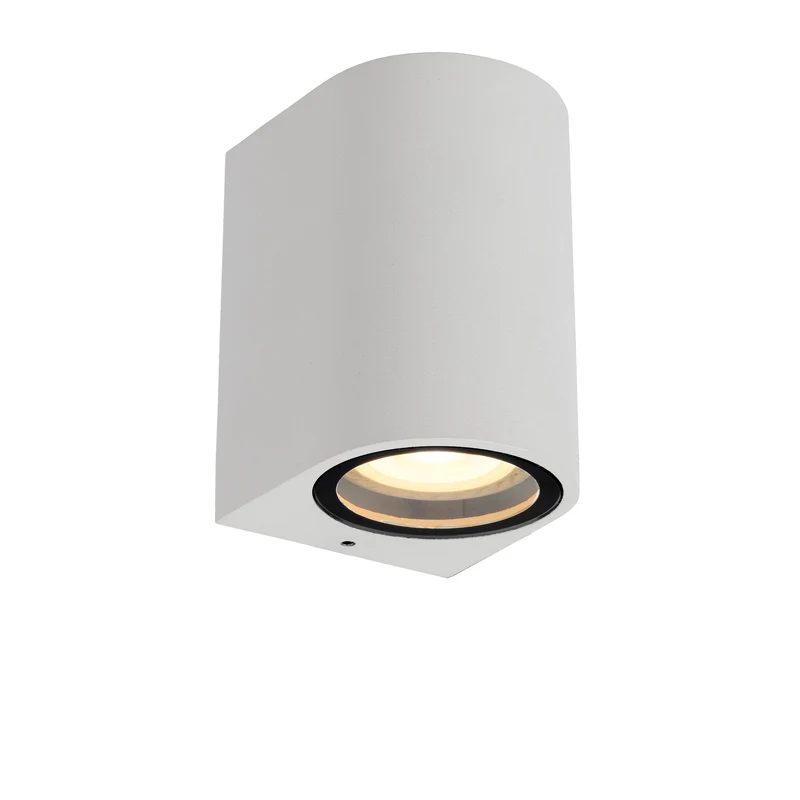 Lucide Zaro Half-Round Outdoor Wall Light