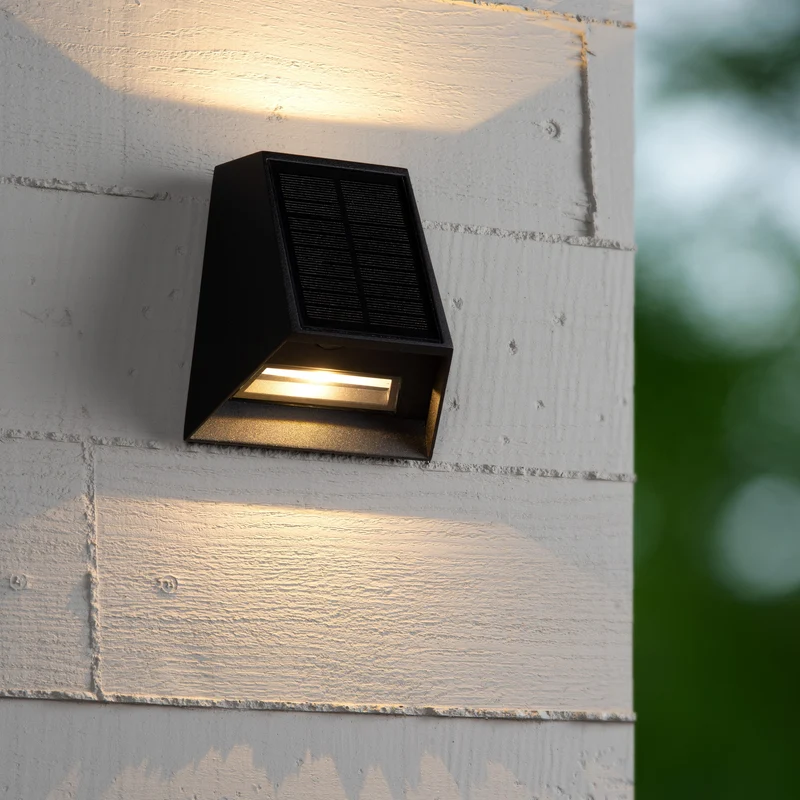 Lucide Luton Solar Outdoor Wall Light