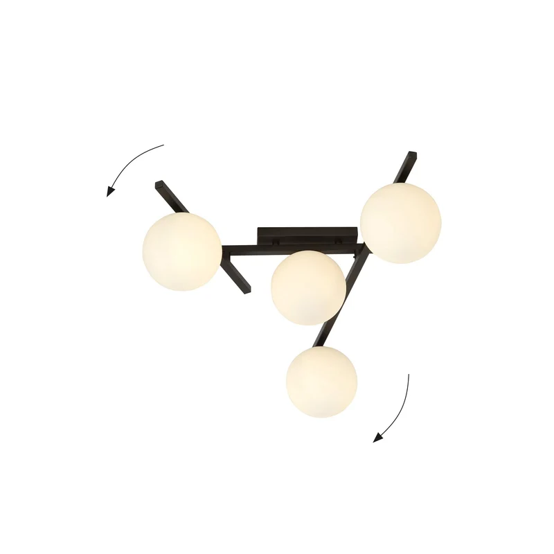 Globe En Verre Blanc Pour Luminaire