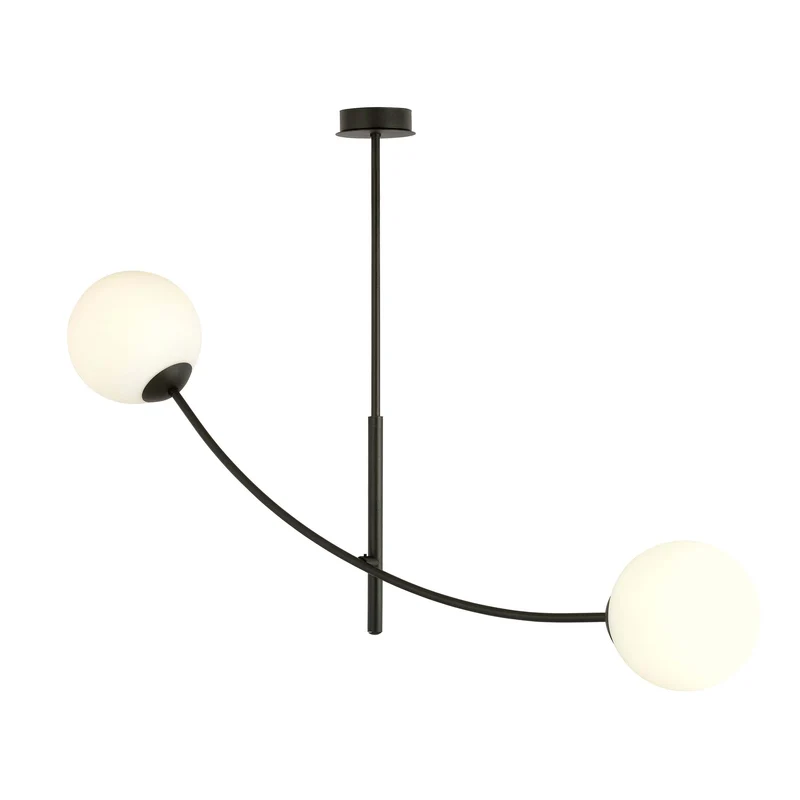 Suspension Opaline Blanche