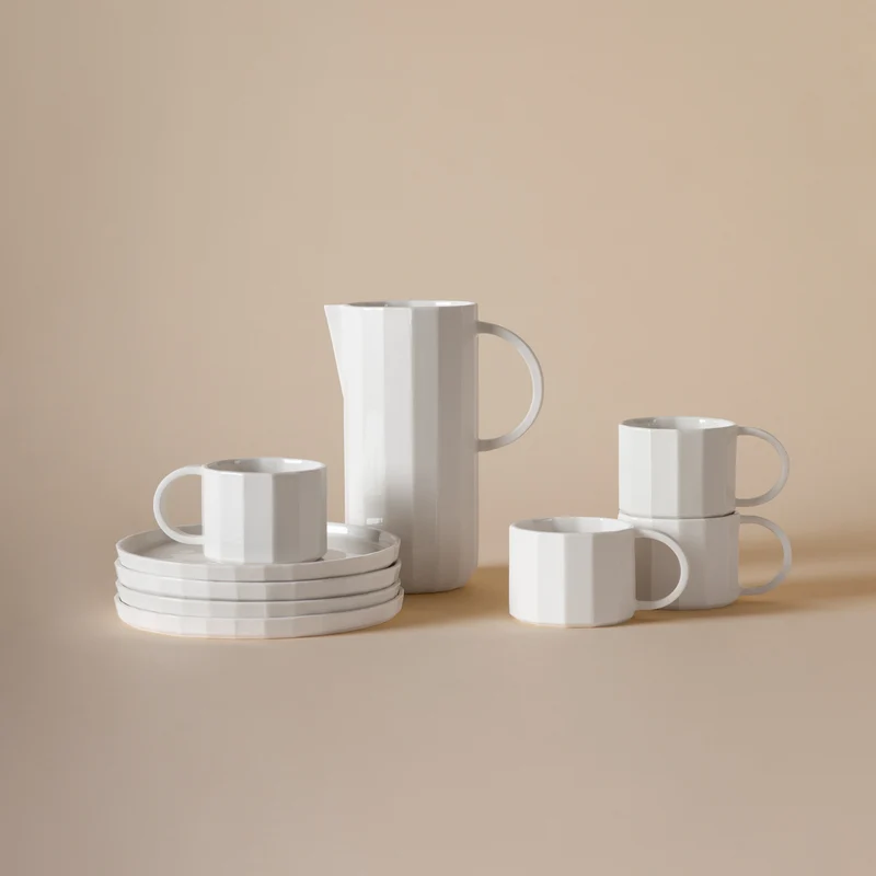 Schneid Facet Porcelain Mug