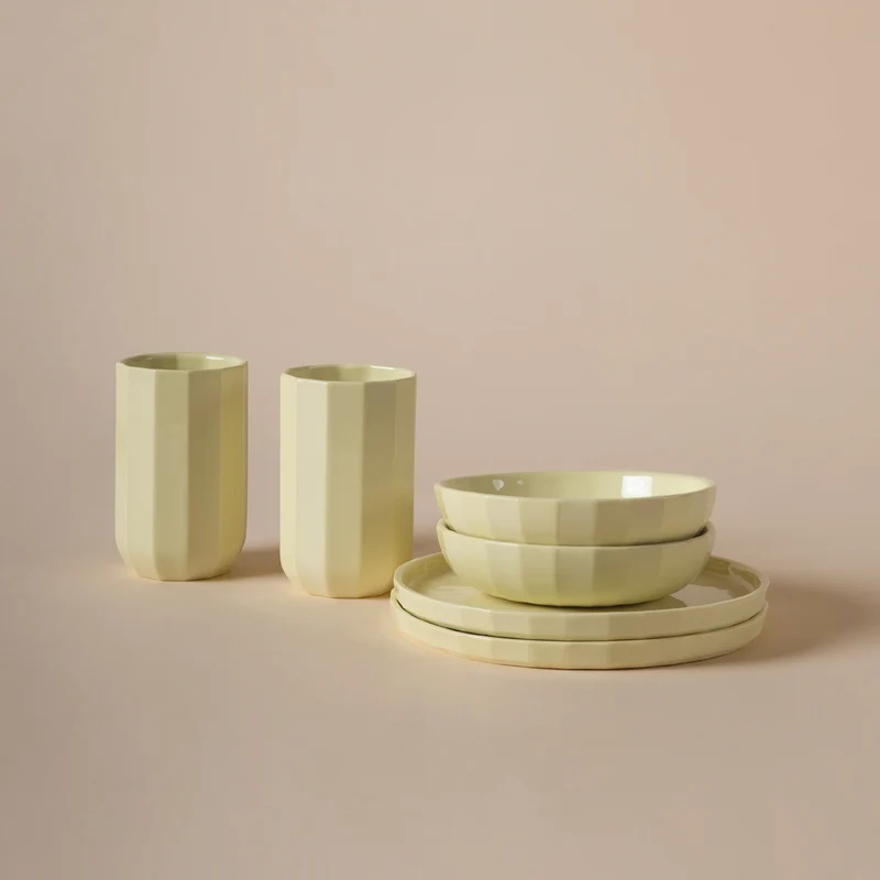 Schneid Facet Porcelain Small Bowl