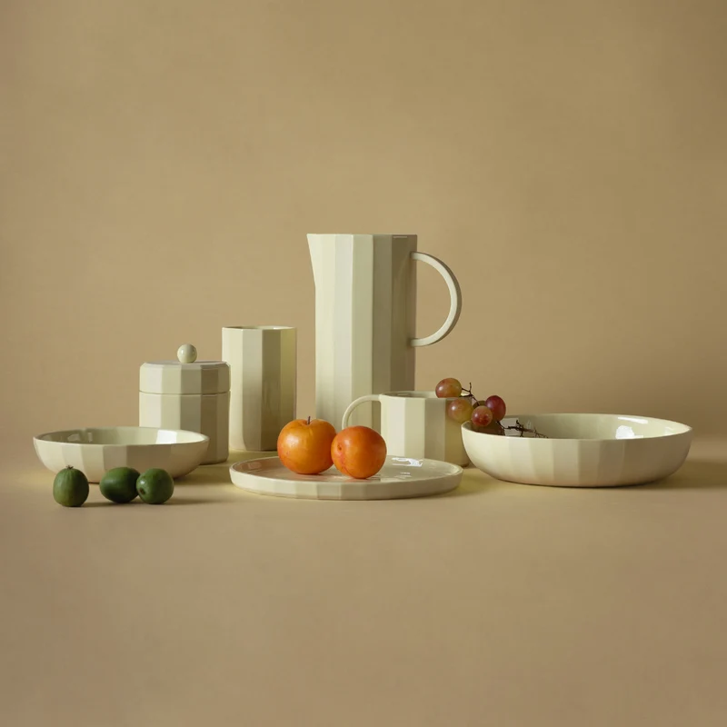 Schneid Facet Porcelain Plate