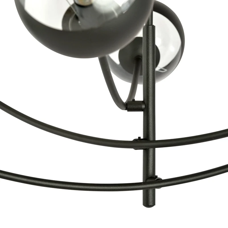 Plafonnier Suspendu Noir