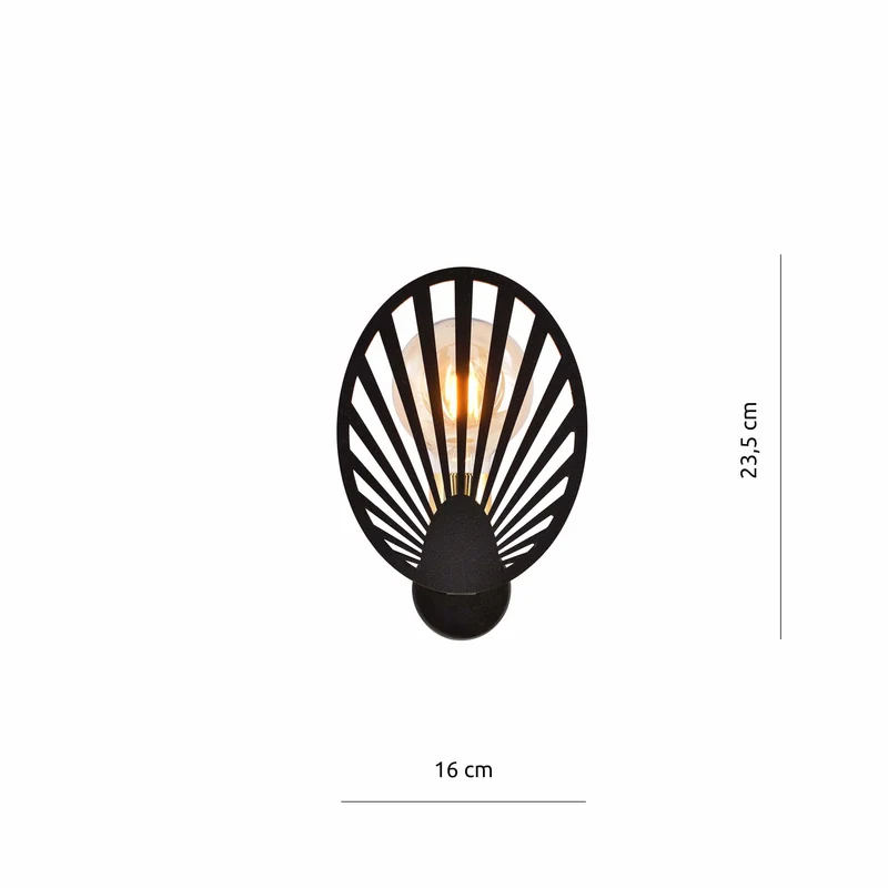Applique En Metal Noir