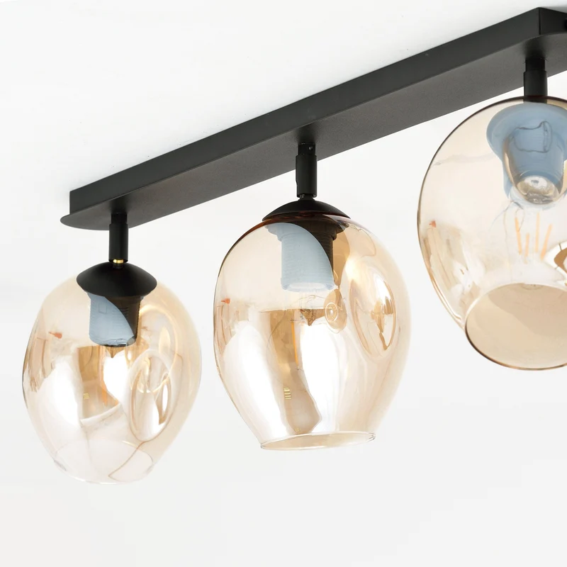 Plafonnier En Verre Vintage