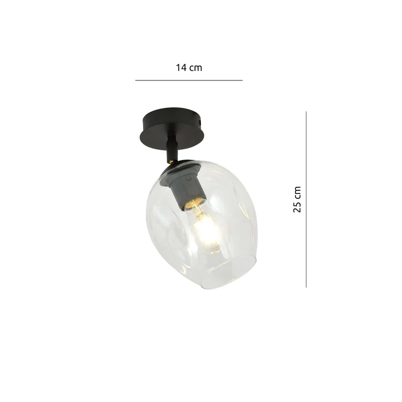Plafonnier Transparent