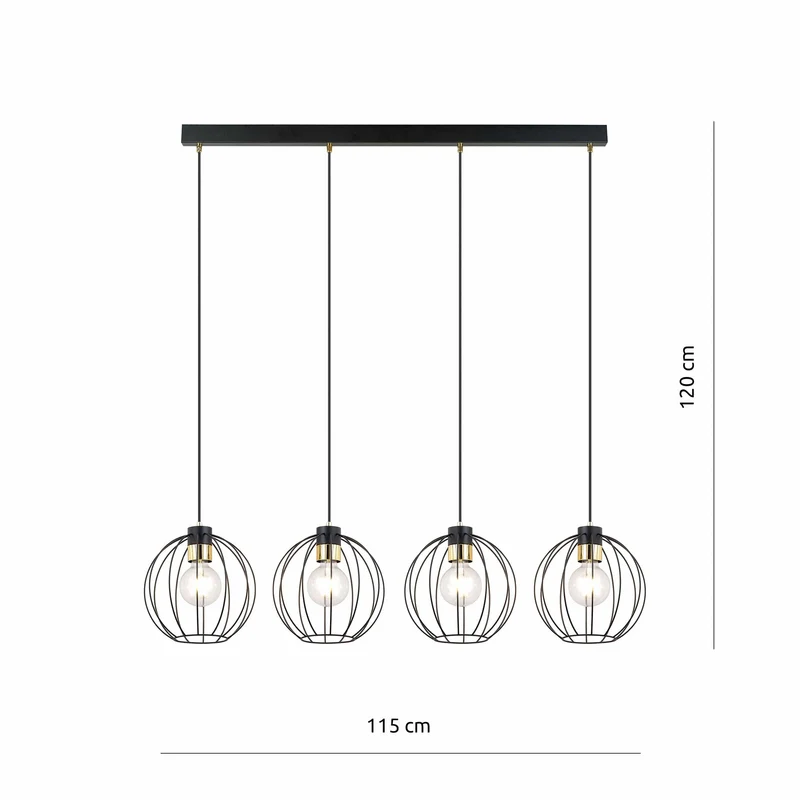 Suspension Luminaire Métal