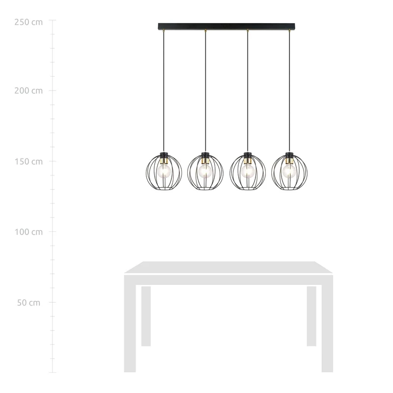 Suspension Luminaire Métal