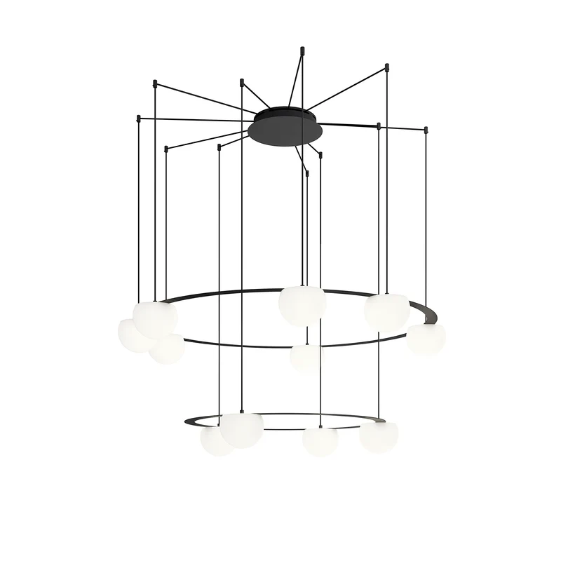 Estiluz Circ Pendant Lamp R12 - Recessed (remote driver)