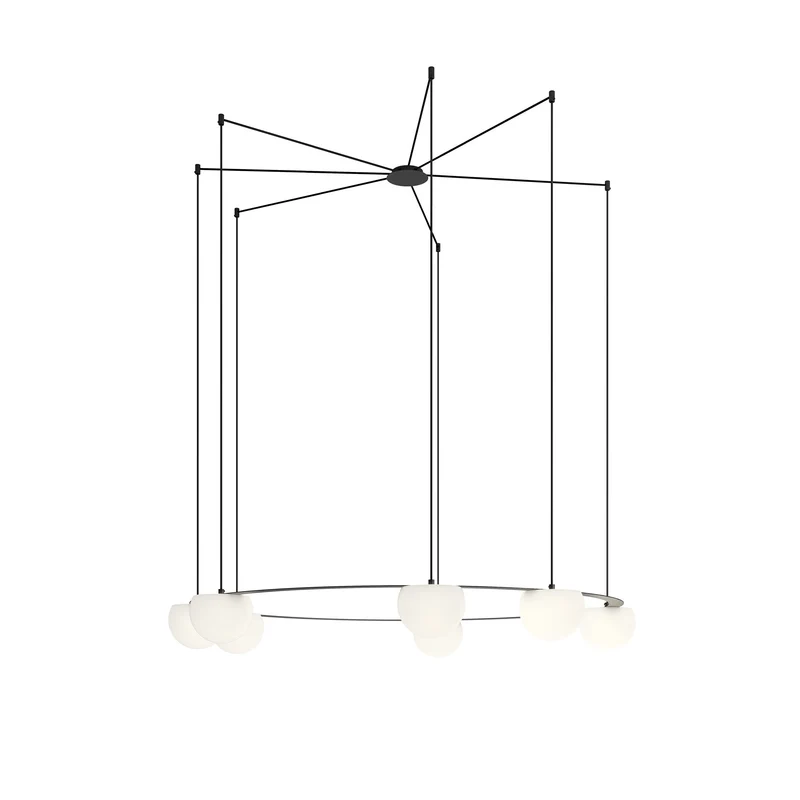 Estiluz Circ Pendant Lamp 3816R - Recessed (remote driver)