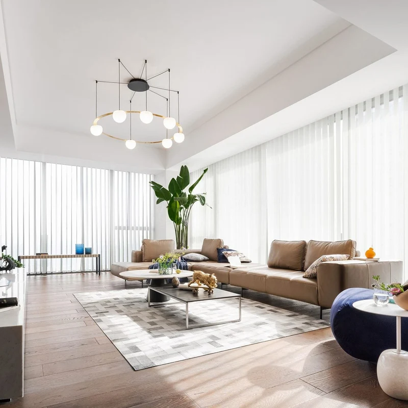 Estiluz Circ Pendant Lamp 3816R - Recessed (remote driver)