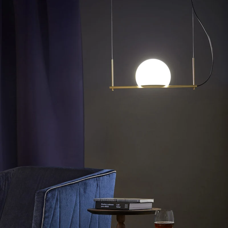 Estiluz Circ Pendant Lamp 3714R - Recessed (remote driver)