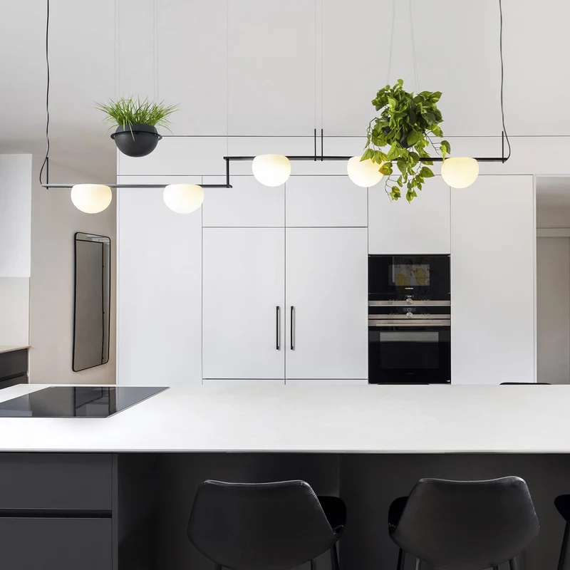Estiluz Circ Pendant Lamp 3714R - Recessed (remote driver)