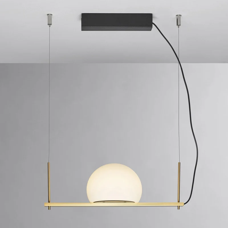 Estiluz Circ Pendant Lamp 3714R - Recessed (remote driver)
