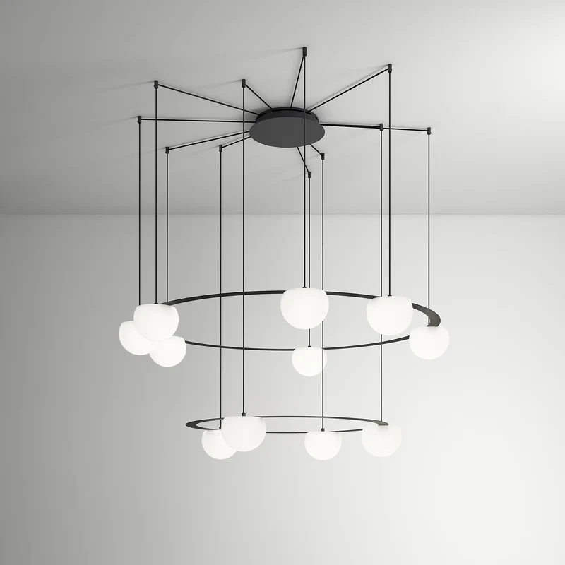 Estiluz Circ Ceiling Lamp R12 - Recessed (remote driver) (R12R2S1M)