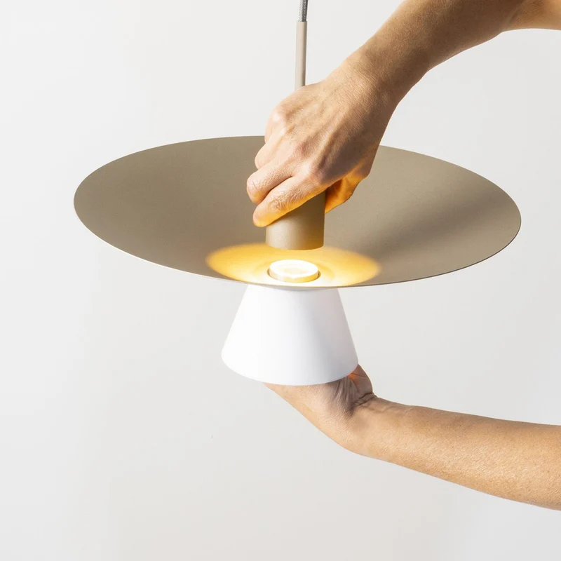 Estiluz Belt Pendant Lamp - Surface mounted 4145SSG