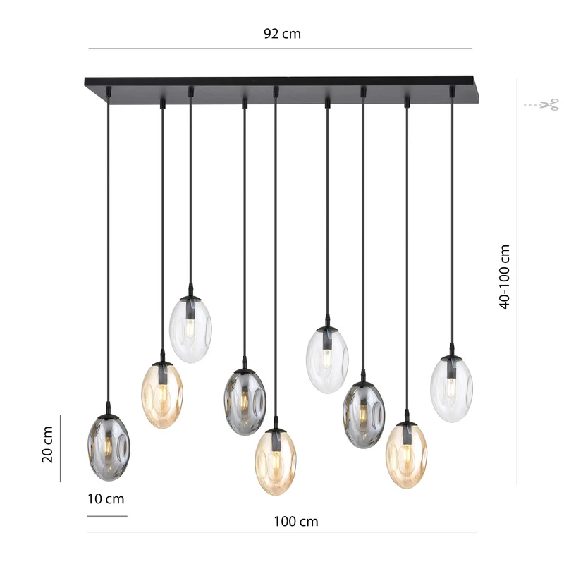Suspension Luminaire Boule Couleur