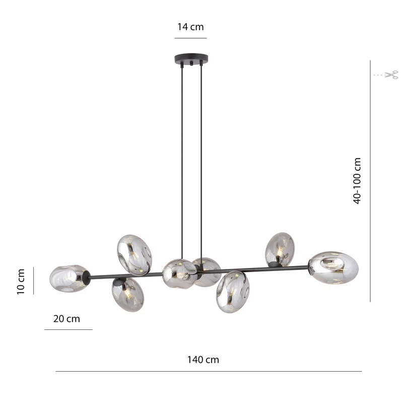 Suspension Luminaire Tres Longue
