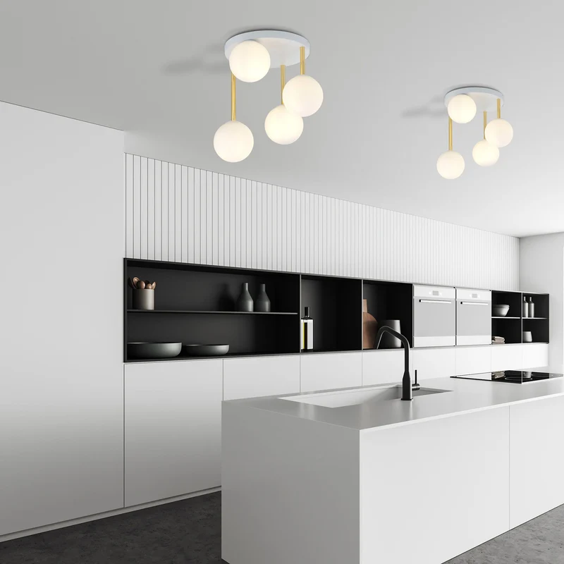 Plafonnier En Opaline
