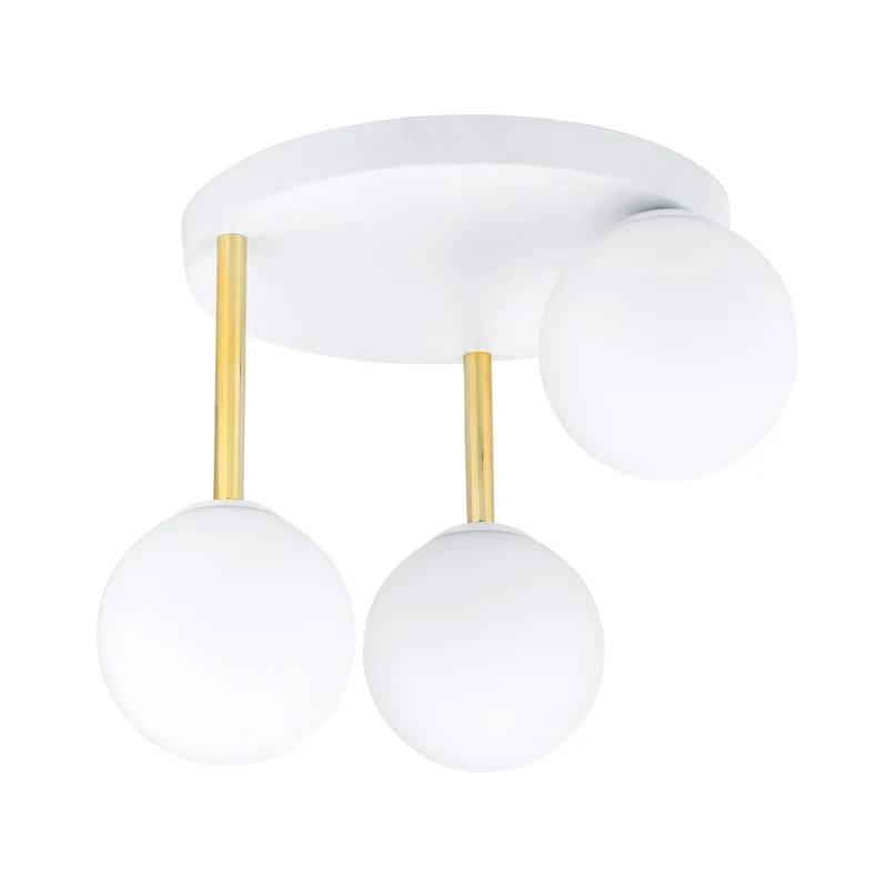 Plafonnier Globe Opaline