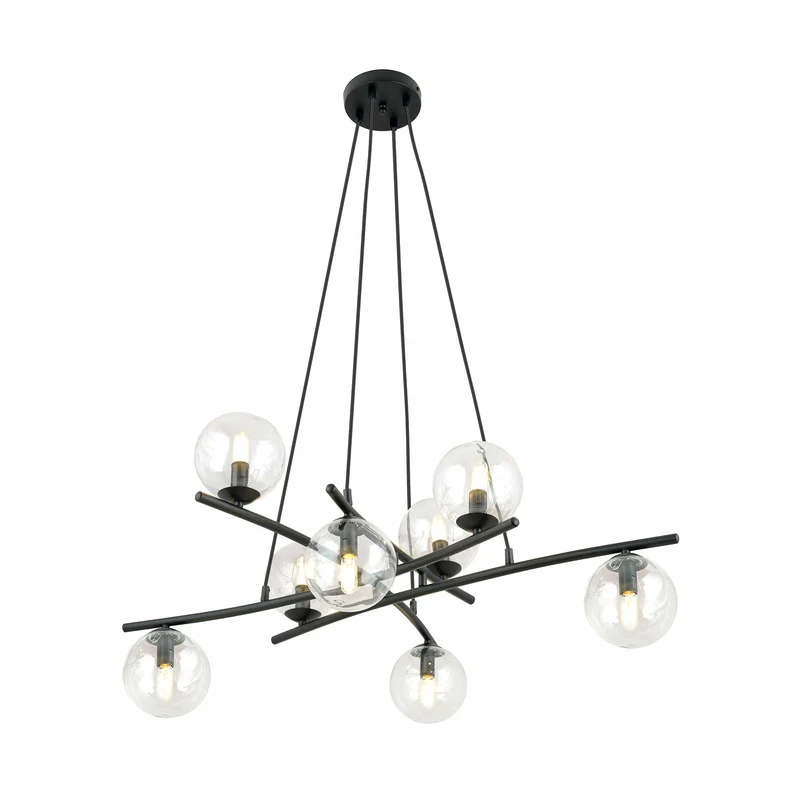 Lustre En Verre Souflé