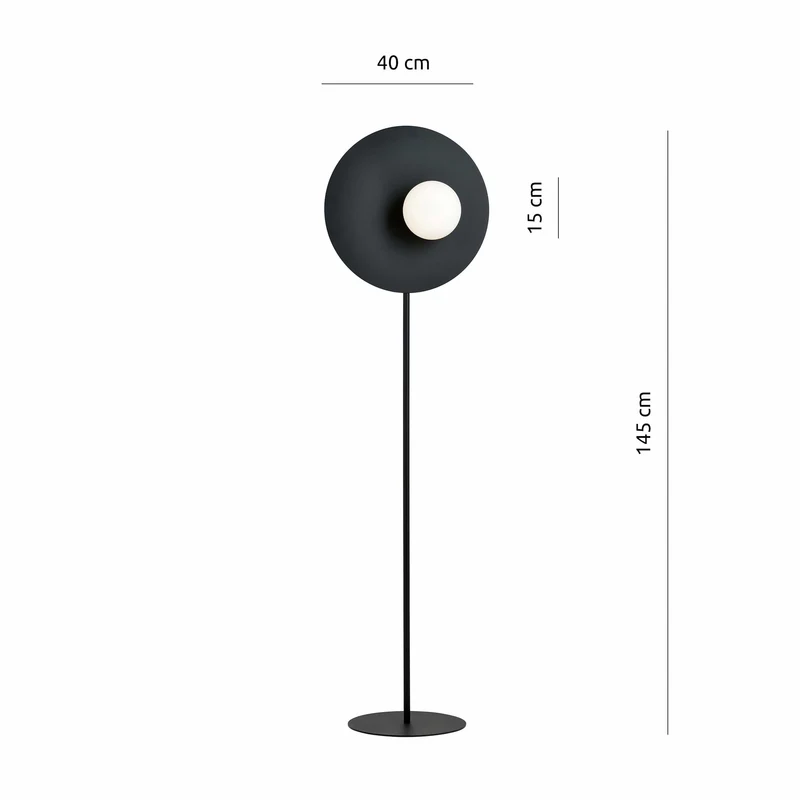 Globe En Verre Pour Lampe Sur Pied