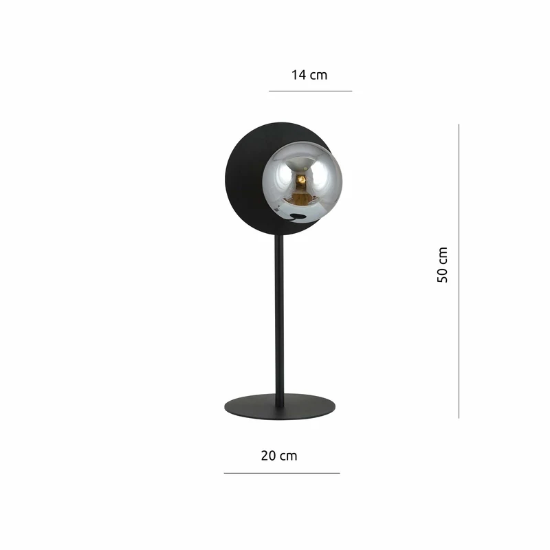 Lampe Métal Noir Design