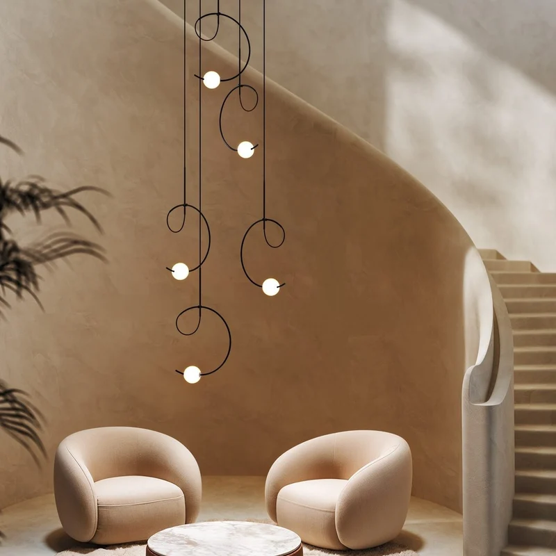 Estiluz Loop Pendant Lamp 4125S
