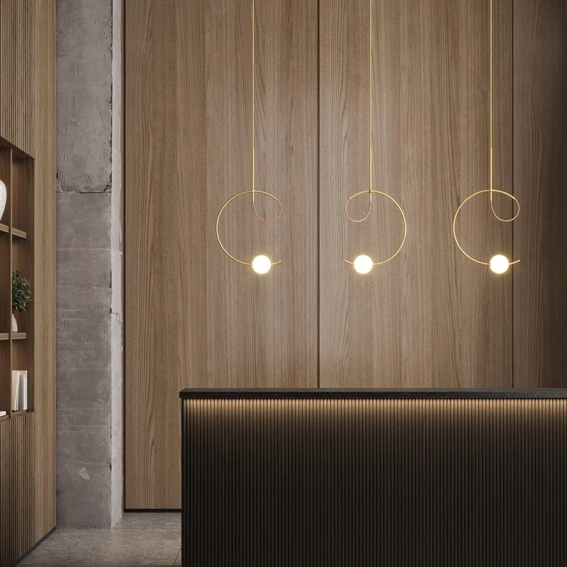 Estiluz Loop Pendant Lamp 4125S