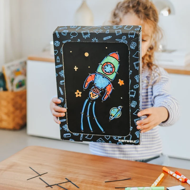 Kidywolf Kidyneon Illuminated Drawing Kit Pack