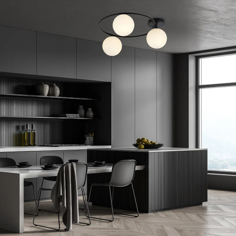 Globe Luminaire Blanc