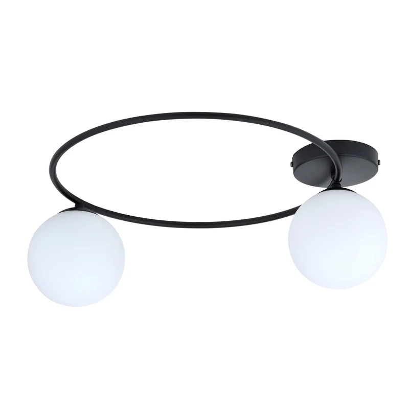 Luminaire Plafond Boules Blanches