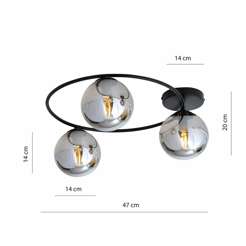 Plafonnier 3 Ampoules