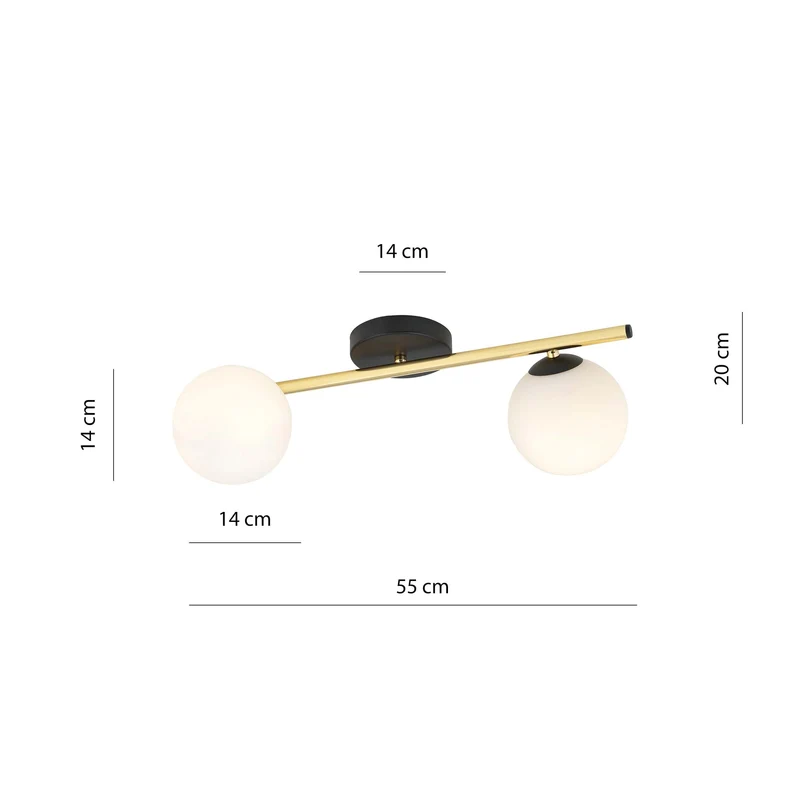 Plafonnier Ancien Opaline